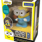 LEXiBOOK - Minions - Bob Digital Alarm Clock with Night Light - Snooze Function - Minions Sound Effects - for Children/Kids - Lu