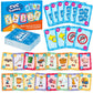 Broytain CVC Phonics Games for Toddlers,CVC Word Toy for Kids,Reading Card Game for Ages 4 5 6,Phonics Flash Cards to Learn Word