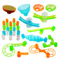 Marble Genius Marble Run Stunts Booster Set: 30 Pieces Total, 9 Action Pieces Including New Patented Trampoline, Includes Free Online App And Full-Color Instruction Booklet, Made For Ages 5 And Up