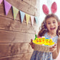 The Dreidel Company Happy Easter Rubber Duck Toy Bunny Rabbit Duckies For Kids Easter Eggs, Bath Birthday Gifts Baby Showers Summer Beach And Pool Activity, 2' (6 Pack)