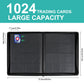 GEAoffice enhanced 1000 Trading Card Binder  Large Side Loading 16 Pocket Card Collection Binder Album Folder for MTG  TCG & Sports  Turquoise