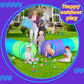 Moncoland Kids Play Tunnel Tent For Toddlers, Colorful Pop Up Crawl Toy Baby Infant Children Or Dog Cat Pet, Collapsible Gift Boy And Girl Game (Colorful Kids Tunnel)