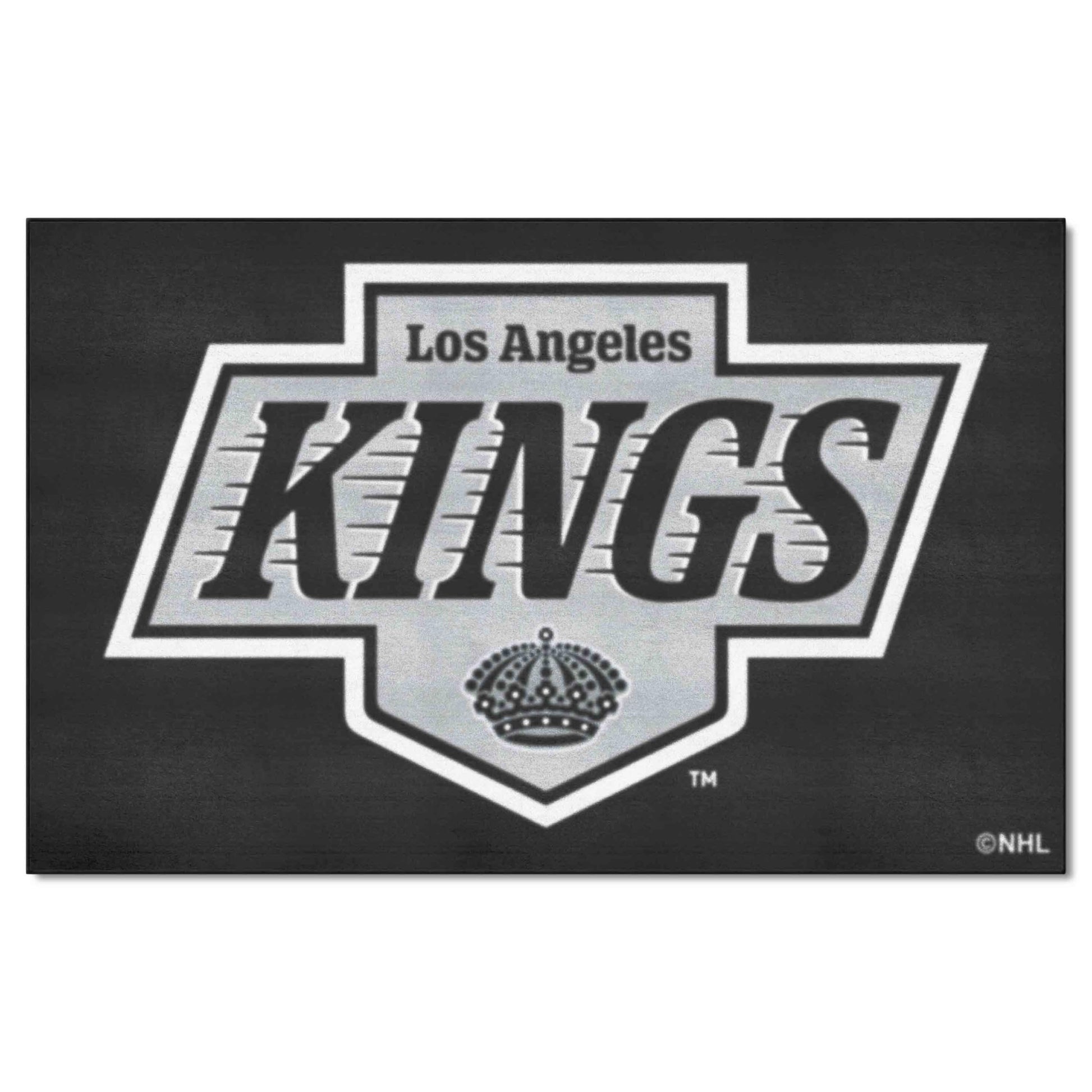 FANMATS 10648 Los Angeles Kings Ulti-Mat Rug - 5ft. x 8ft. | Sports Fan Area Rug, Home Decor Rug and Tailgating Mat