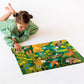 Petit Collage Floor Puzzle, Wild Rainforest, 24-Pieces – Large Puzzle For Kids, Completed Rainforest Puzzle Measures 18” X 24” – Makes A Great Gift Idea For Ages 3+