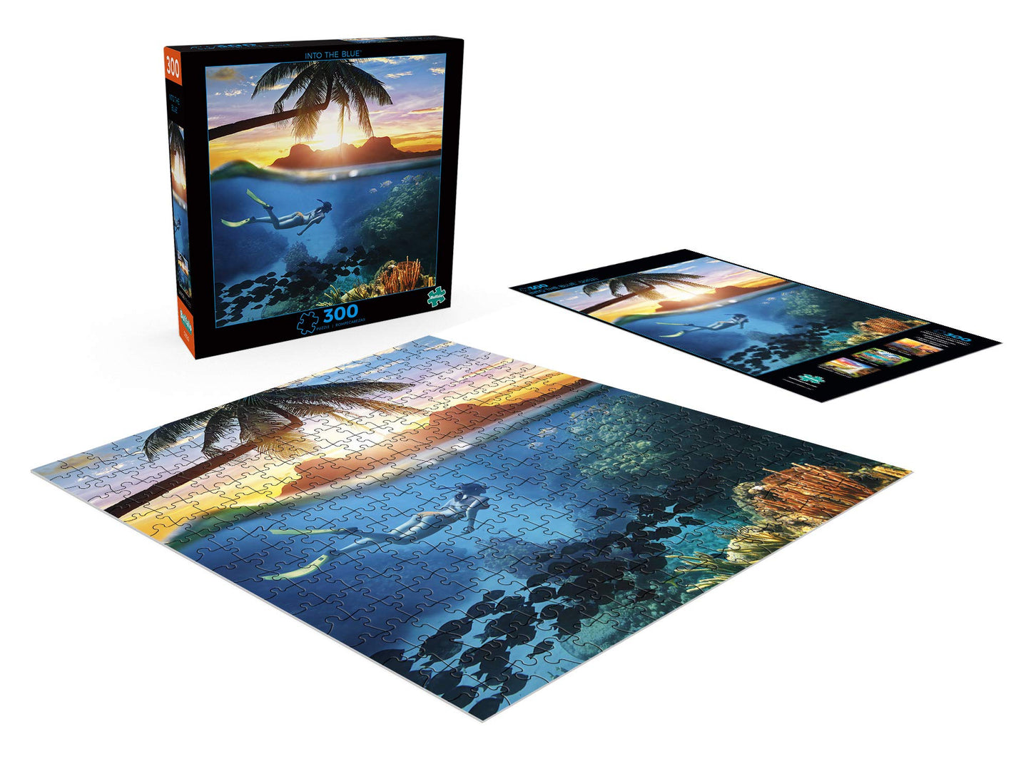 Buffalo Games - Into The Blue - 300 Large Piece Jigsaw Puzzle