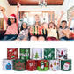 TAOVEN 48PCS Christmas Slap Bracelets, Xmas Slap for Christmas Party Favor Decoration (green,white,red)