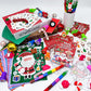Cinrobiye 72 Pieces Merry Christmas Party Favors Max Holiday Coloring Books Tattoo DIY Sticker Stampers Class Reward Prizes for