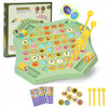 Jbm Enterprise Animal Memory Flip Chess Game - Montessori Matching Puzzle Board For Kids | Fun & Educational Travel Game For Tod