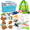 Life Cycle Learning & Education Toys, Montessori Toys Animal Toy Figurines For Butterfly, Bee, Ant, Plants - Educational & Fun M
