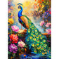 300 Piece Puzzles for mature-themeds Peacock Puzzle Jigsaw Puzzles 300 Pieces mature-themed Puzzles Games for Kids Ages 8-10 10-12 Recycled Cardboard Puzzles Gift Toy 20.5x15IN