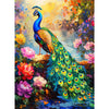 300 Piece Puzzles for mature-themeds Peacock Puzzle Jigsaw Puzzles 300 Pieces mature-themed Puzzles Games for Kids Ages 8-10 10-12 Recycled Cardboard Puzzles Gift Toy 20.5x15IN