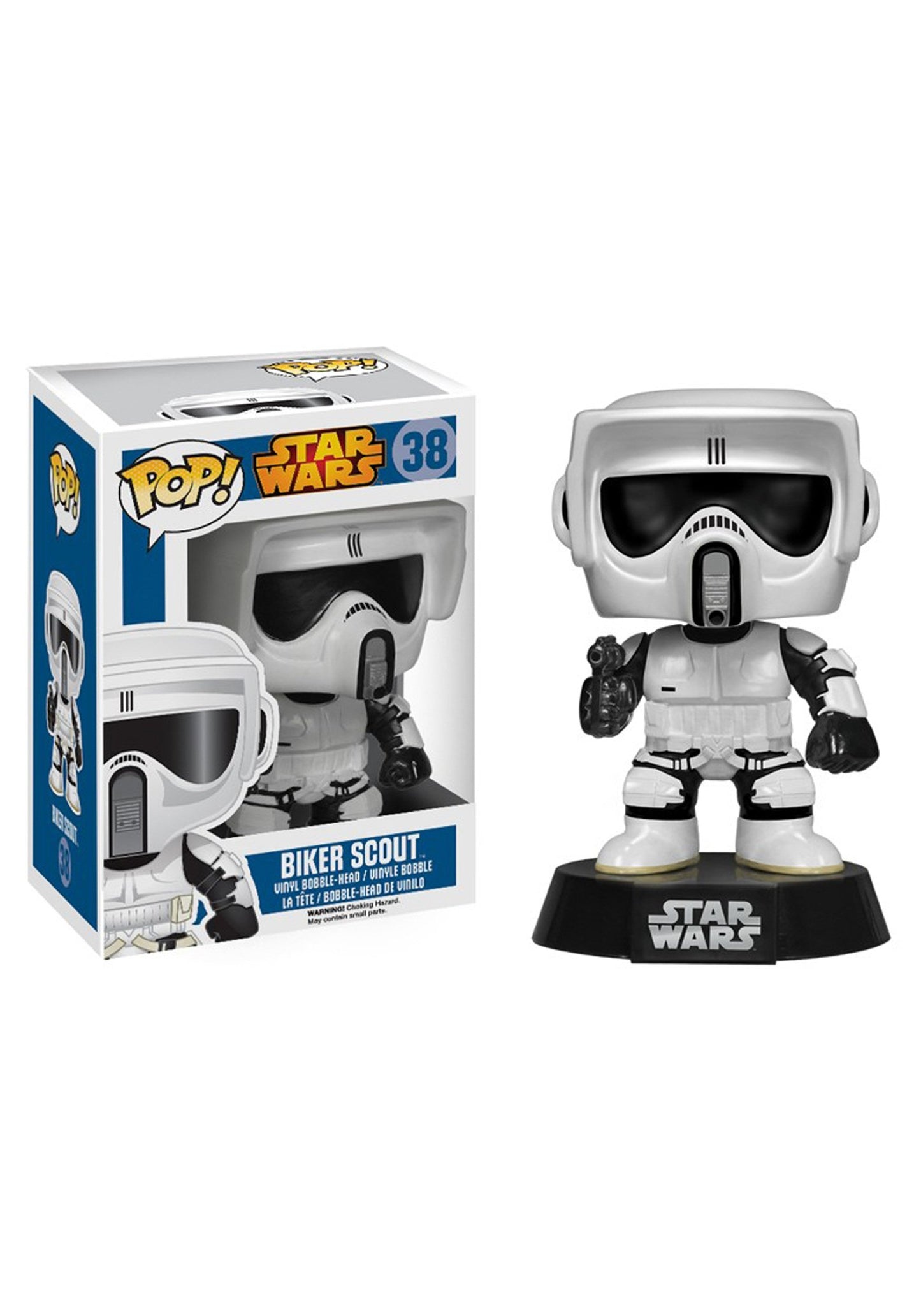 Funko Pop Star Wars : Biker Scout Action Figure