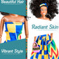 Koolorez: Olivia - Our Queens Black Doll Set - Brown/Black Afro Doll W/Movable Joints - Lovely 12.5'' Dark Skin & Diversity Doll