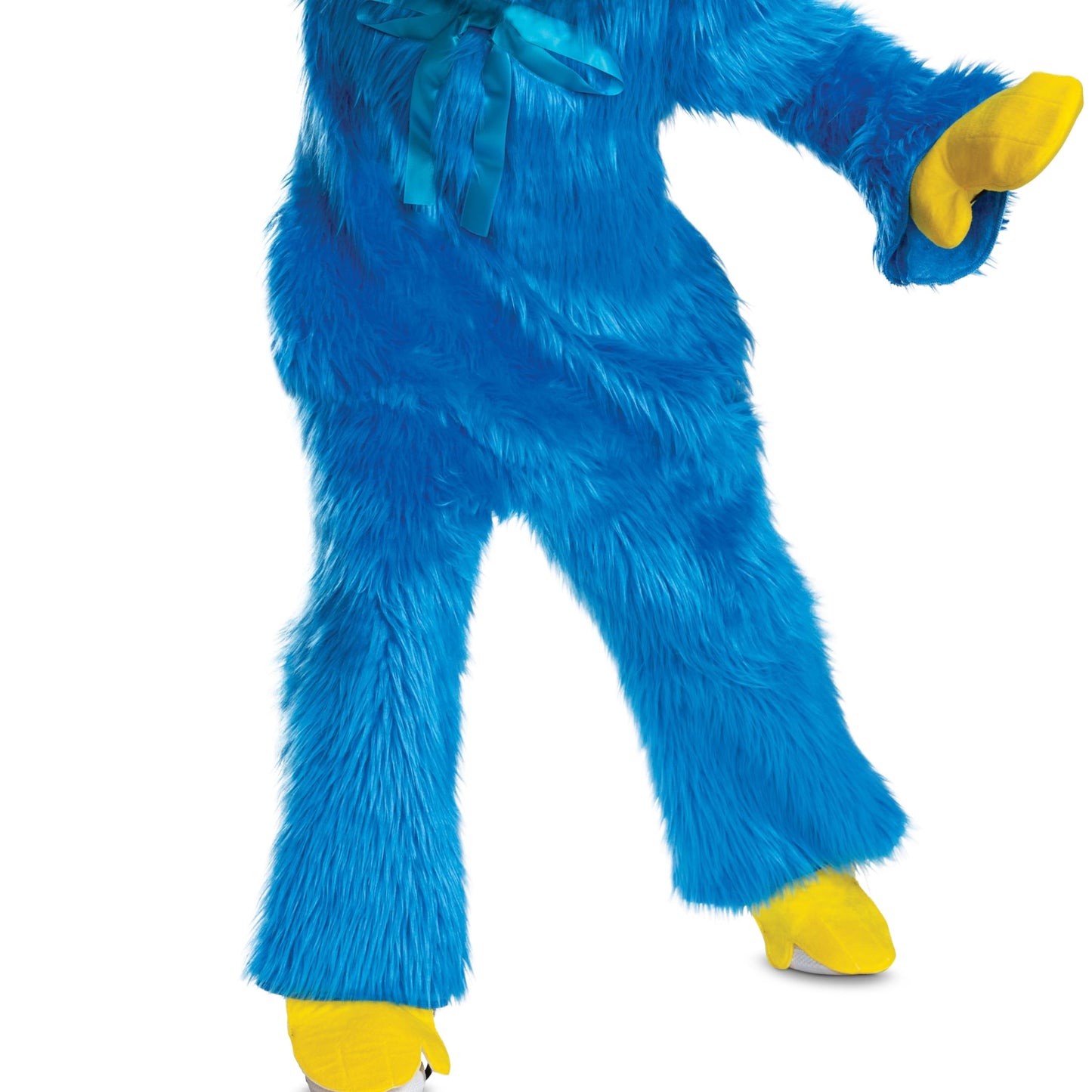 Disguise Huggy Wuggy Costume, Official Poppy Playtime Deluxe Kids Costume with Headpiece, Size (7-8)