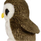 Ice King Bear Wild Animal Small Stuffed Animals Zoo Family Plush Toy (Owl 6 Inches)