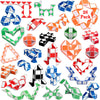 26 Pack 24 Blocks Fidget Snake Cube Mini Twist Puzzle Snake Cube Valentine'S Day Toys Mini Magic Snake Speed Cubes Filler For To