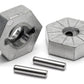 HPI Racing 86804 Hex Wheel Hub, 17mm, Silver