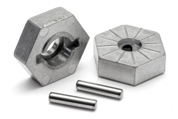 HPI Racing 86804 Hex Wheel Hub, 17mm, Silver