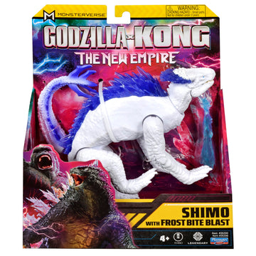 Godzilla X Kong Monsterverse 3 Inch Action Figure Basic Series - Shimo With Frost Bite Blast