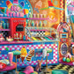 Springbok'S 1000 Piece Jigsaw Puzzle Ice Cream Shop - Made In Usa
