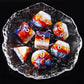 DND Dice Set, Solid Hierarchical Polyhedral Die,Colour Resin Dice Game Dice for D&D Dungeons and Dragons RPGs Role Playing Table