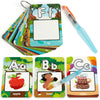 Coogam Alphabet Water Coloring Cards, Aqua Painting Doddle Flashcards, Drawing 26 Letters Abc Words, Educational Learning Toy Gift For 3 4 5 Year Old Kids Toddlers