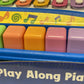 Kidz Toyz: Blue'S Clues Play Along Piano, 8 Notes With 4 Song Cards, 2-In-1 Piano Keyboard, Plastic Mallets Included, For Ages 3 And Up