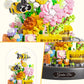 apcute Micro Brick Flower Bee Building Set, 588 PCS Mini Blocks, Small, Bee02, Model 16368, Creative Gift for Ages 6+