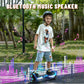 SIMATE Scooter, Bluetooth Speakers and LED Light-Up Wheels, APP Control, Dual 250W Motors, 8.5 mph Max Speed & 8.5 Miles Max Ran