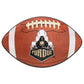 FANMATS 16827 Purdue Boilermakers Football Rug - 20.5in. x 32.5in. | Sports Fan Home Decor Rug and Tailgating Mat - P Primary Lo
