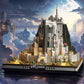 MOC Castle Architecture Mini Building Block Set with Light  Compatible with Lego Ideas STEM Building The City Lord Set for mature-themed Film Fans STEM Christmas Birthday Gift Toy for Boy Kids 8-14 1680PCS