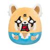 Squishmallow Official Kellytoy Sanrio Squad Squishy Stuffed Plush Toy Animal (Aggretsuko (Rage), 6.5 Inch)