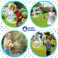 Uncle Bubble 2 Sets Giant Bubble Wands - Includes 2 Big Bubble decorative replica blade and 8oz Uncle Bubble Ultra Bubble Solution