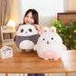 Casagood Soft Bunny Plush Hugging Pillow Cute White Rabbit Stuffed Animal Plushies Toy Bunny Rabbit Kids Stuffed Animals Plush Toys For Birthday, Valentine, Christmas 16 Inch
