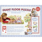 Masterpieces Floor Puzzle - Jumbo Size 36 Piece Jigsaw Puzzle For Kids - Raggedy Ann & Andy Shaped Puzzle - 3Ftx2Ft