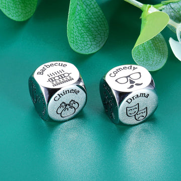 2Pcs Couple Games For Date Night 11Th Anniversary Steel Gifts For Him Boyfriend Birthday Gift Ideas Husband Birthday Bridal Show
