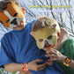 PAITUEND Animals Slap Bracelets Party Favors for Kids(8pack)-Wild One Goodie Bag Stuffers for Boys&Girls Animals Theme Party Sup