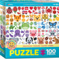 Emoji Colors 100-Piece Puzzle