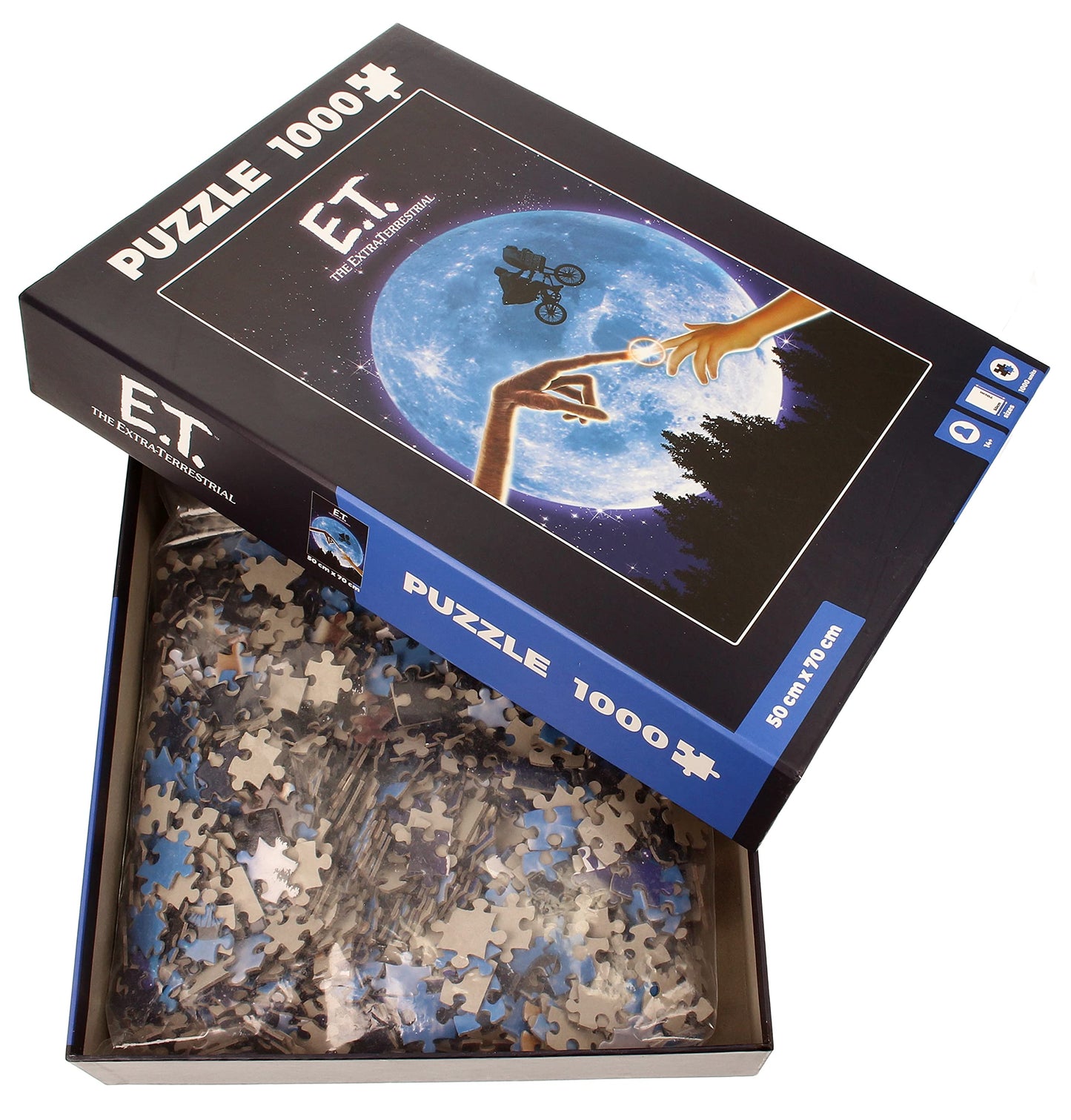 SD TOYS E.T. Movie Poster 1000 Pc Puzzle - Cardboard, One Size, Model SDTUNI22423