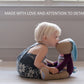 Cate & Levi - Hand Puppet - enhanced Reclaimed Wool - Handmade in Canada - Machine Washable (Moose)