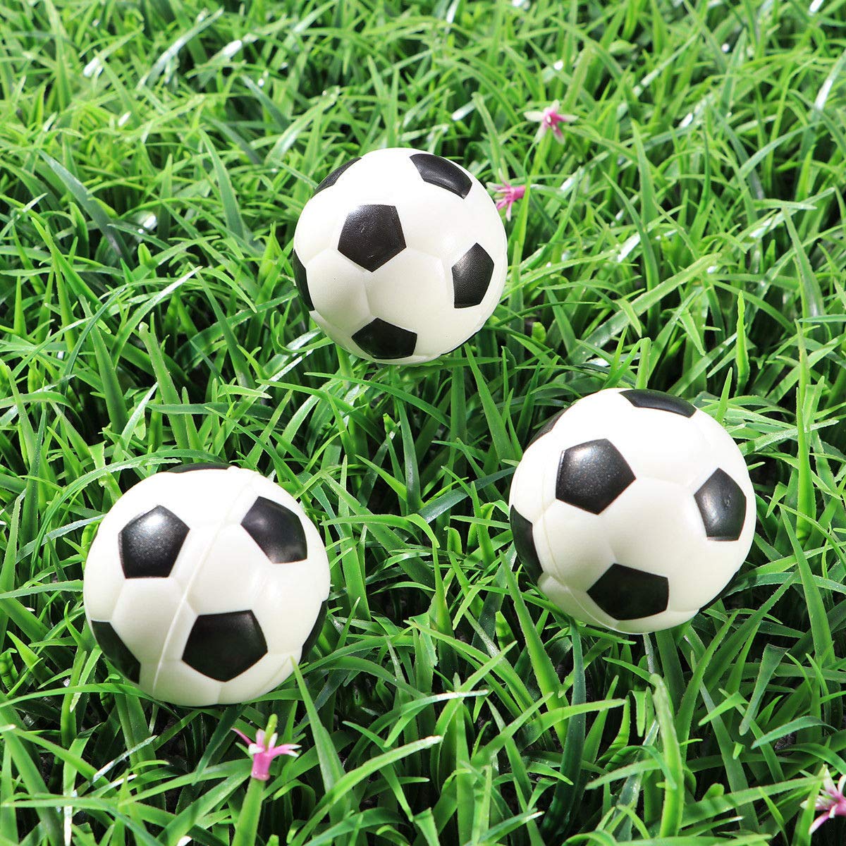 Dorus Soccer Sports Stress Balls Bulk Pack Of 12 Relaxable 2.5'' Stress Relief Soccer Squeeze Balls