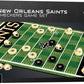 MasterPieces Family Game - NFL New Orleans Saints Checkers - Officially Licensed Board Game for Kids & Adults , 13 x 21