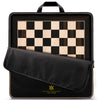 A&A 21.25' Professional Wooden Tournament Chess Board/African Palisander & Maple Inlay / 2.25' Squares W/O Notation