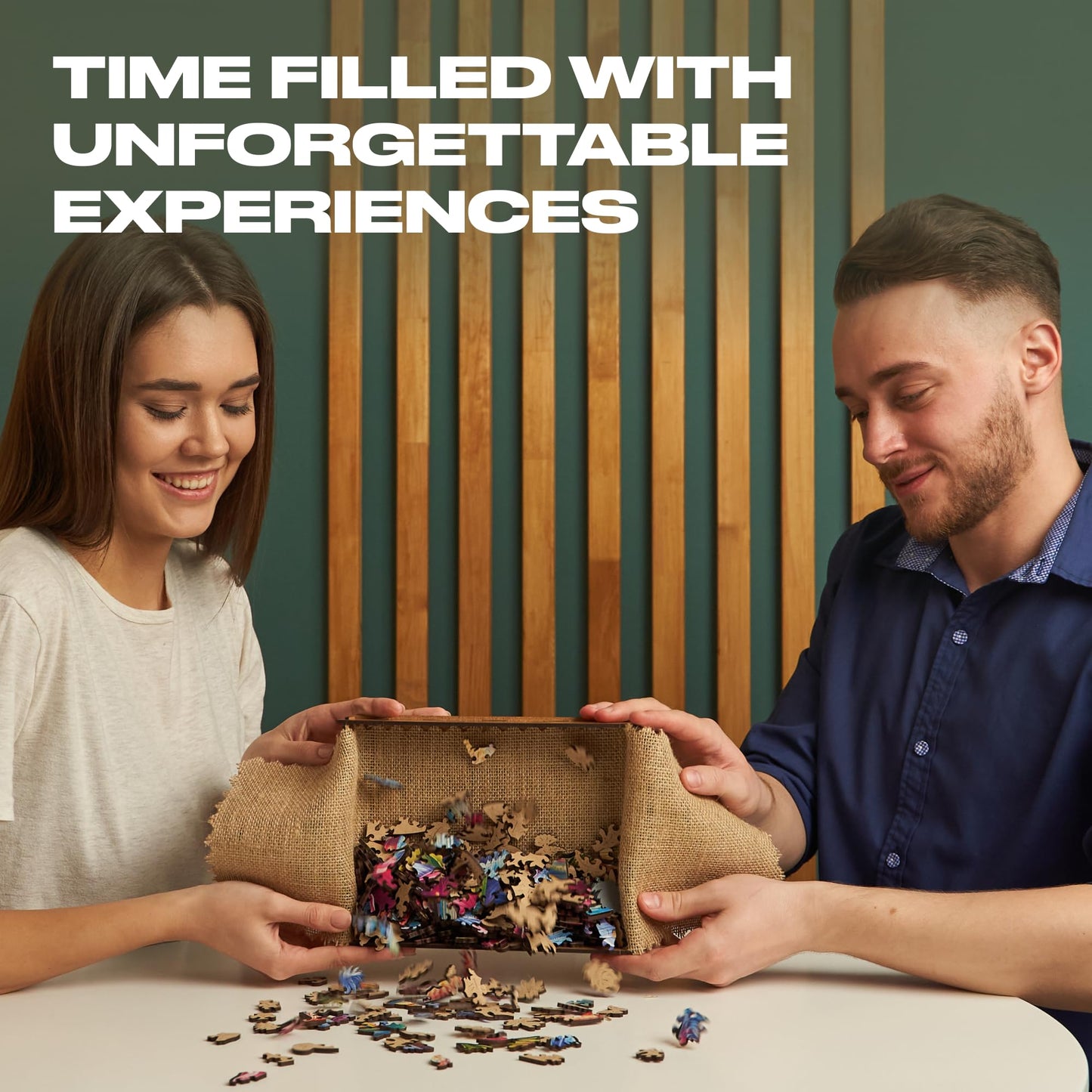 Unidragon Original Wooden Jigsaw Puzzles - Elusive Colibri, 700 Pcs, Royal Size 27.6'X21.3', Beautiful Gift Package, Unique Shape Best Gift For Adults And Kids