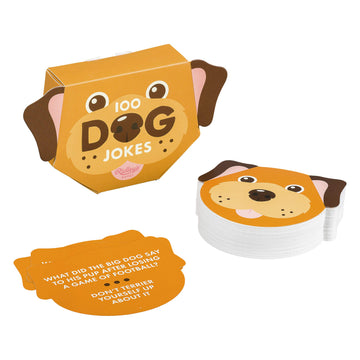 Ridley’S Dog Joke Cards – Includes 100 Jokes For Kids And Adults, Funny Jokes For Family-Friendly Fun – Makes A Great Gift Idea