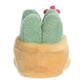 Aurora® Seyla Succulent™ Stuffed Animal - Pocket-Sized, Brown, 5 Inches, Polyester, Collectible Fun, Model 33906