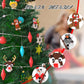 Tenhorses Christmas Tree Ornament 11-In-1 Building Sets, Wreath, Santa, Snowman, Nutcracker, Polar Bear, Gingerbread, Reindeer, Snowflake, Hanging Christmas Decor Toys Gift For Girls Boys Or Kids.