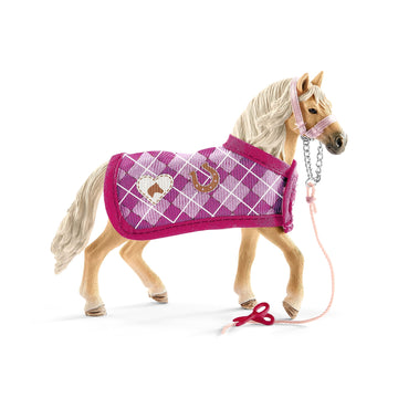 Schleich Horse Club, Horse Toys for Girls and Boys, Sofia's Fashion Creation Horse Set with Horse Figurine and Accessories, 3 Pi