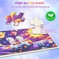 Nattork Wooden Puzzles For Kids Ages 4-8, 4-In-1 Wooden Jigsaw Puzzles In A Box (48 Pcs), Toddler Educational Toy Gift With Outer Space Puzzles, Funny Puzzle Game For Kids Ages 3-5