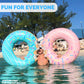 Swimline Donut Inflatable Pool Ring (Blue)